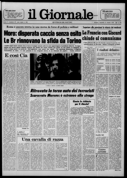 Il giornale nuovo : quotidiano del mattino